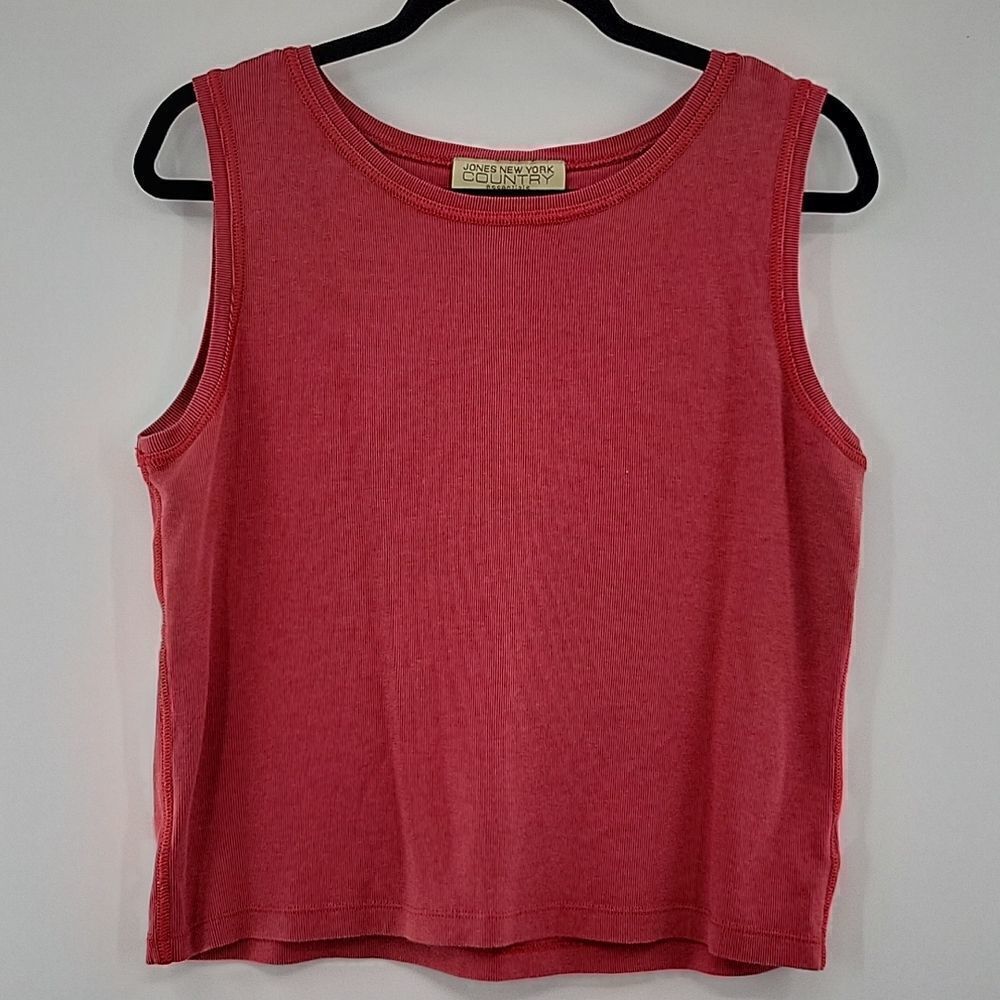 Jones New York Country Red top size P/L